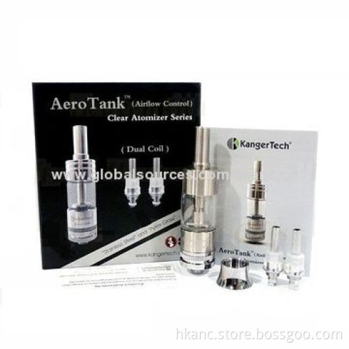 2014 New Kanger Adjustable Air Flow Clearomizer Aerotank with Pyrex Glass